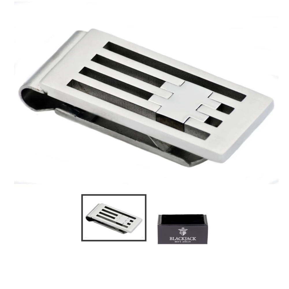 Mens Stainless Steel
Money Clip
